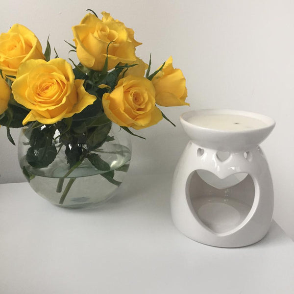 Ceramic Heart Wax Burner