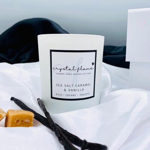 Sea Salt Caramel & Vanilla Candle